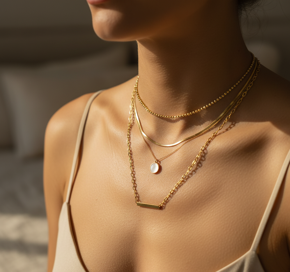 Necklace Layering 101: How to Stack Without the Snarl