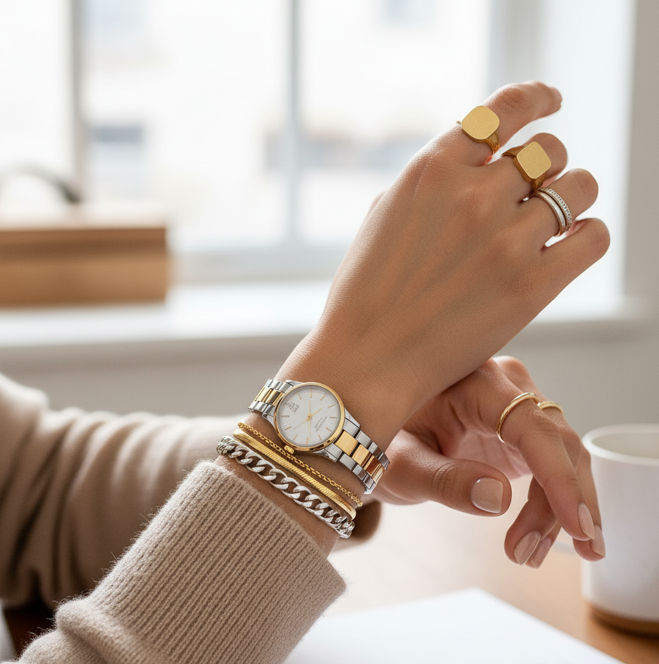 Mixing Metals: Yes, You Can! The New Rules of Jewelry Pairing