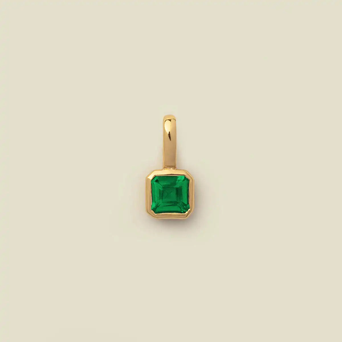 The Clara Solitaire Birthstone Pendant