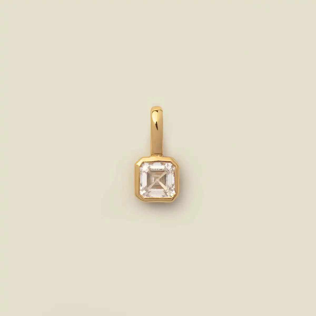 The Clara Solitaire Birthstone Pendant