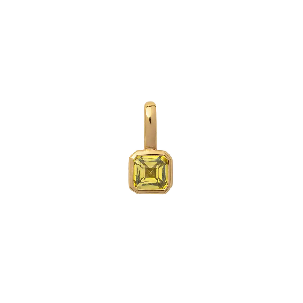 The Clara Solitaire Birthstone Pendant