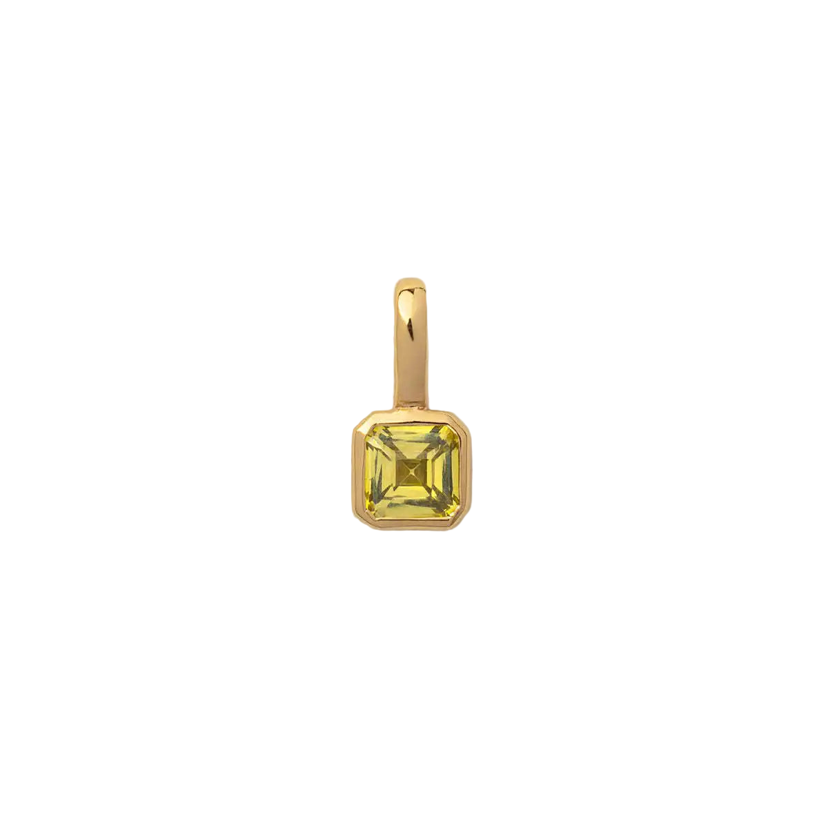 The Clara Solitaire Birthstone Pendant