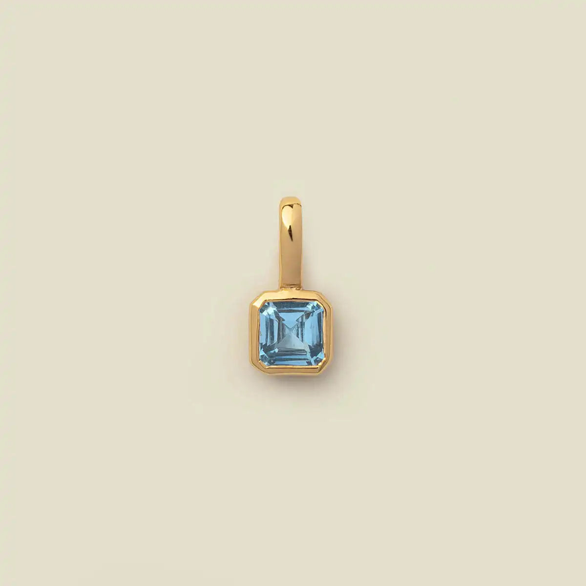 The Clara Solitaire Birthstone Pendant