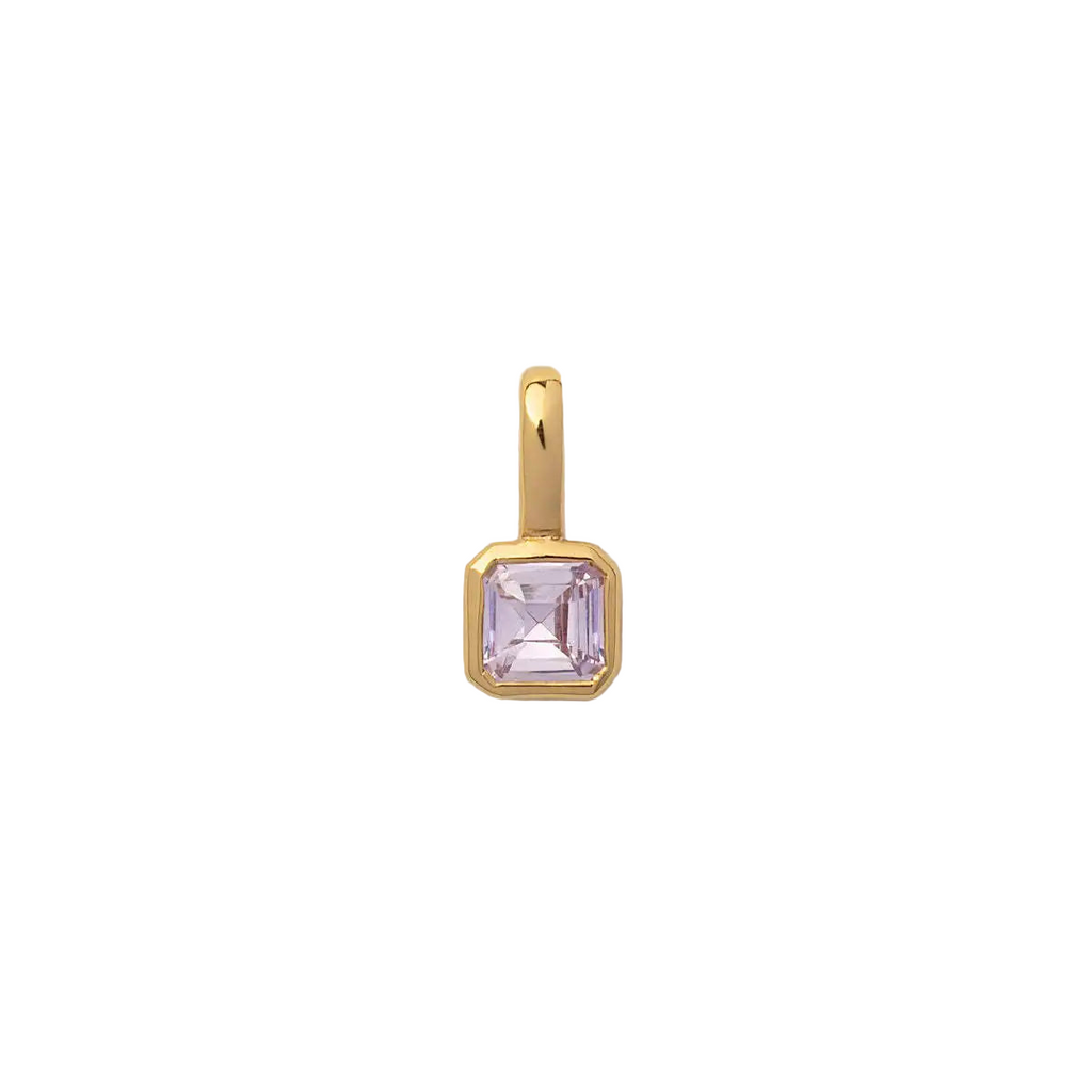The Clara Solitaire Birthstone Pendant