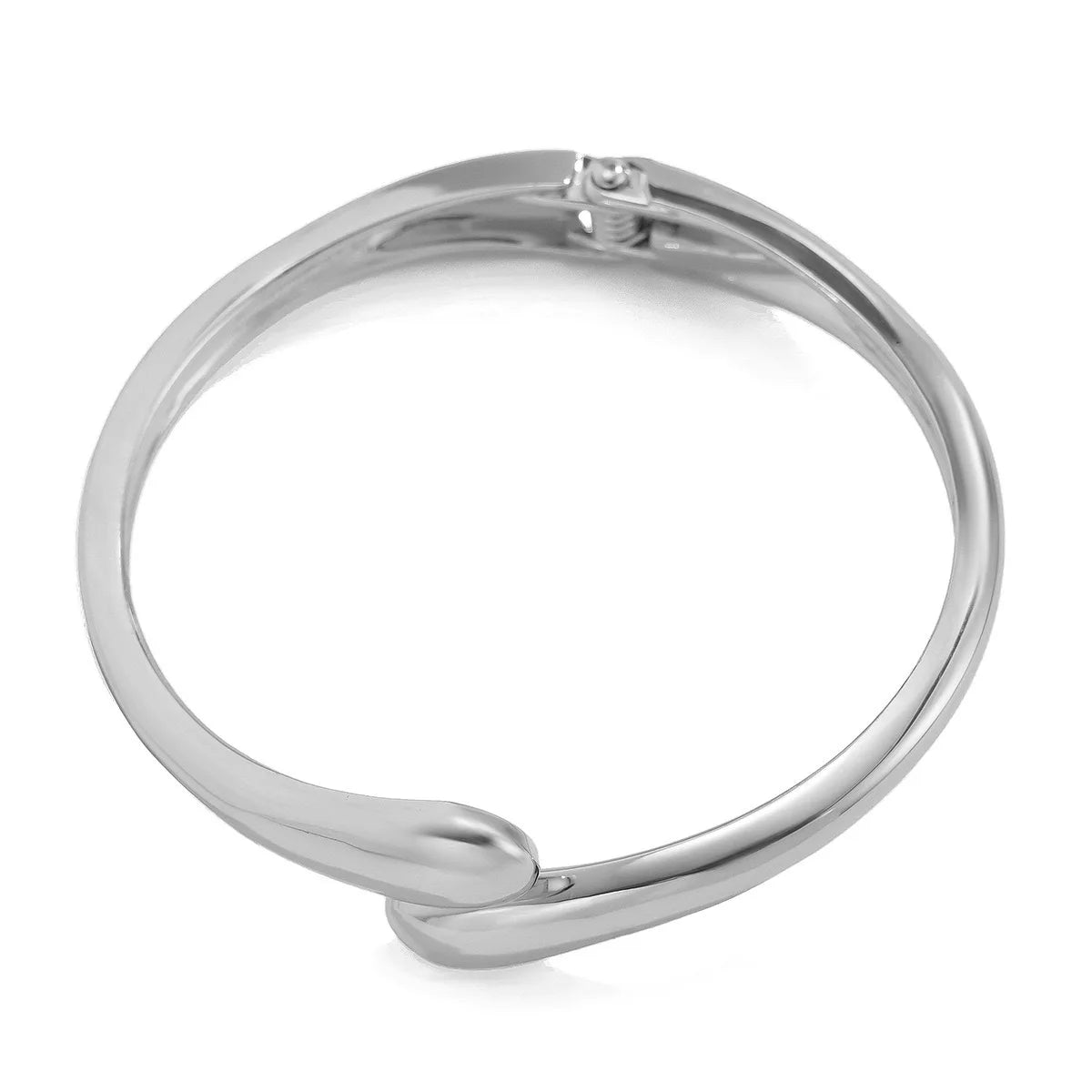 The Ondine Teardrop Cuff Bracelet - Silver